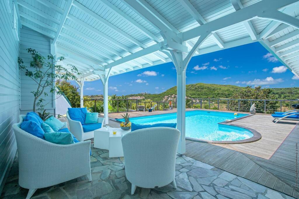 Luxueuse Villa Katleya, Vue Mer Le Vauclin Zewnętrze zdjęcie