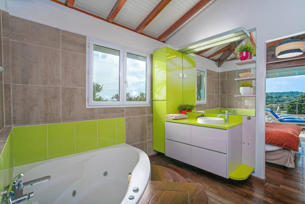 Luxueuse Villa Katleya, Vue Mer Le Vauclin Zewnętrze zdjęcie